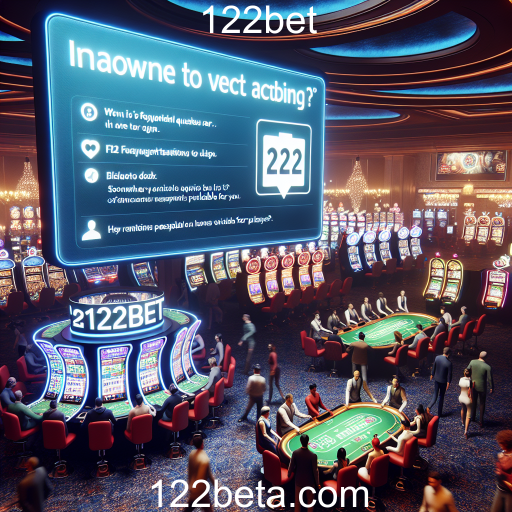 Descubra as Respostas na Categoria Perguntas Frequentes do 122bet