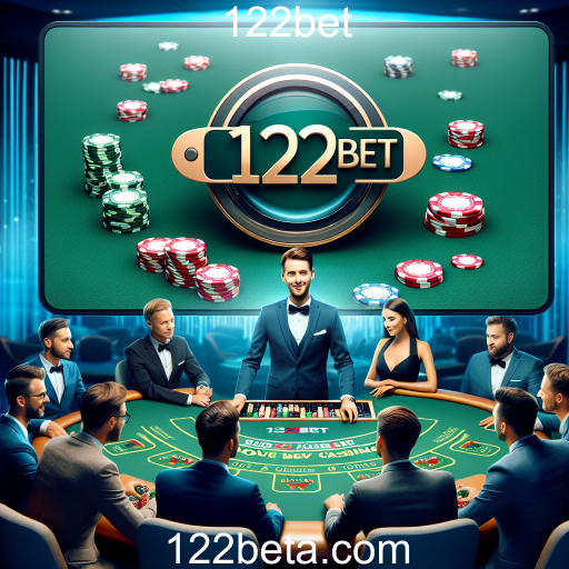Experimente a Adrenalina do Cassino Ao Vivo na 122bet